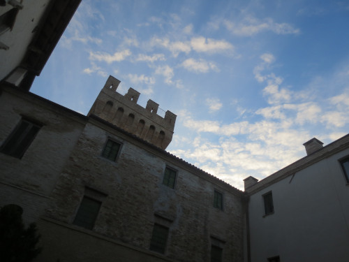 corte interna (parte superiore) castello Cassero Ancona
